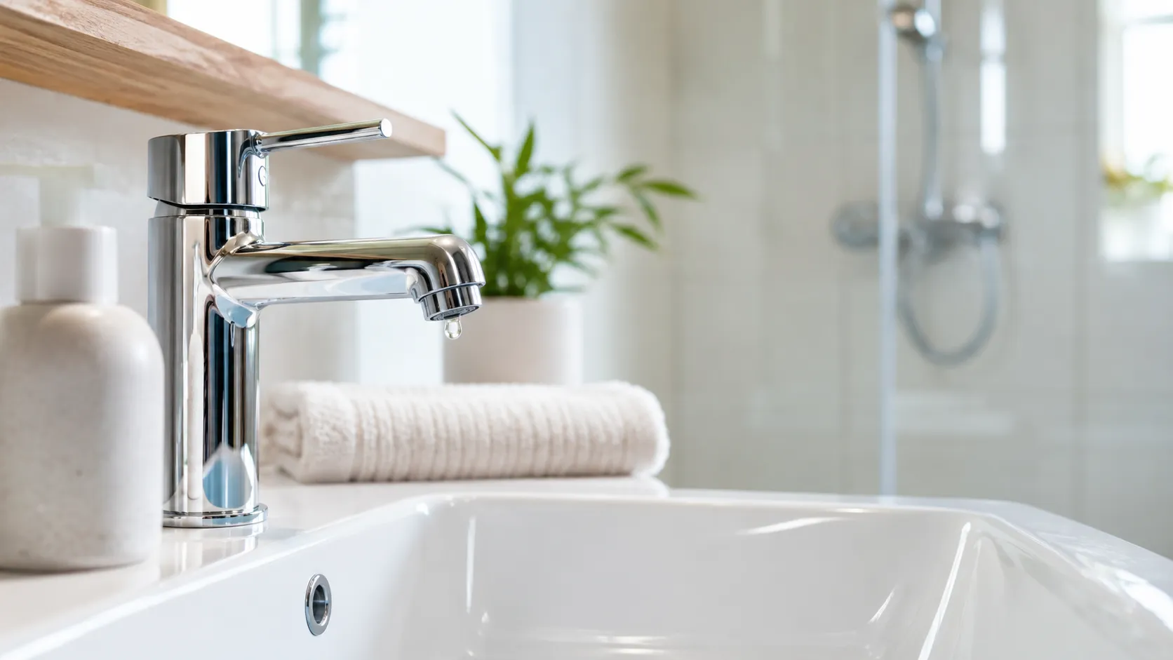 water besparen badkamer