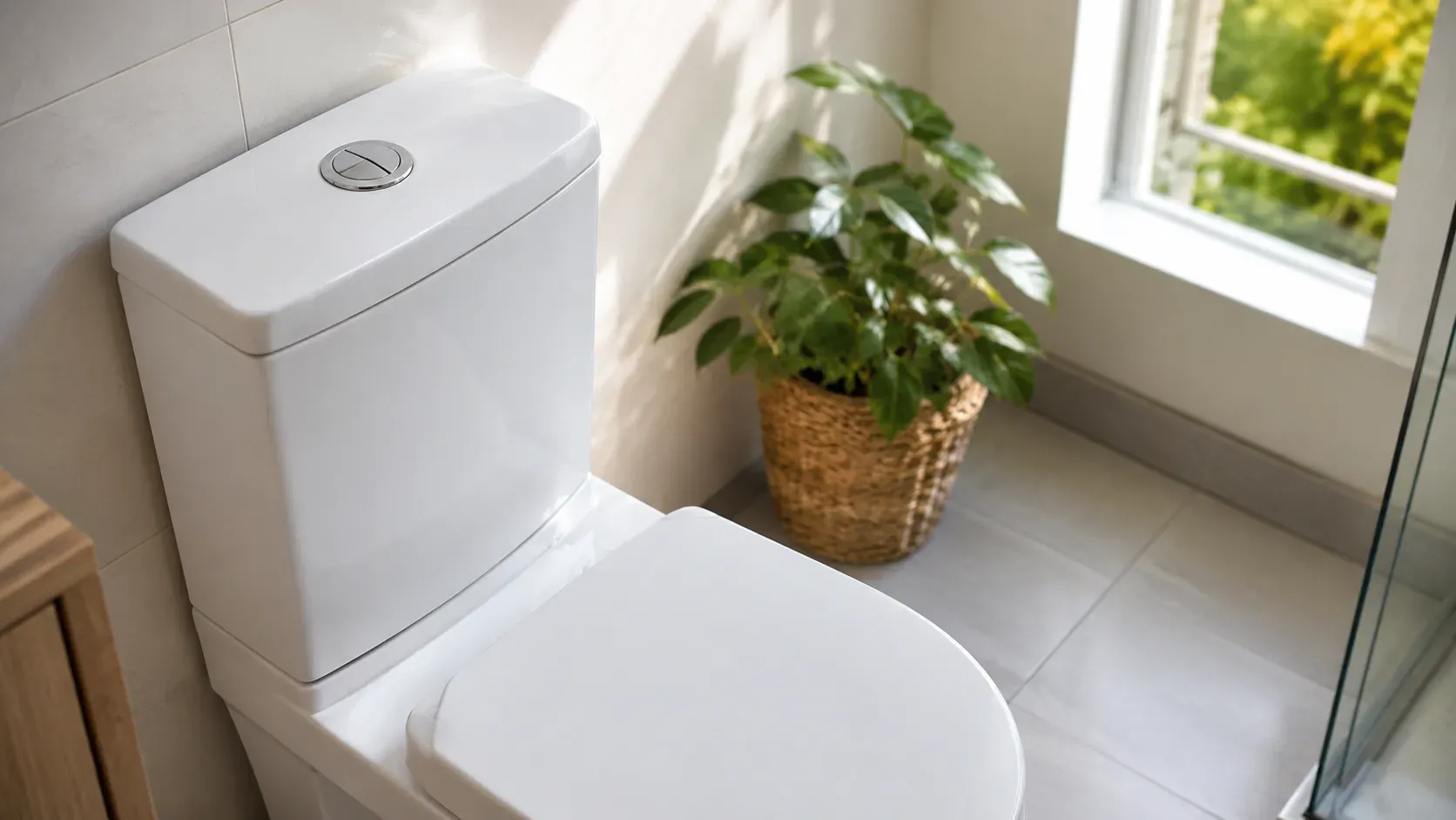 toilet water besparen