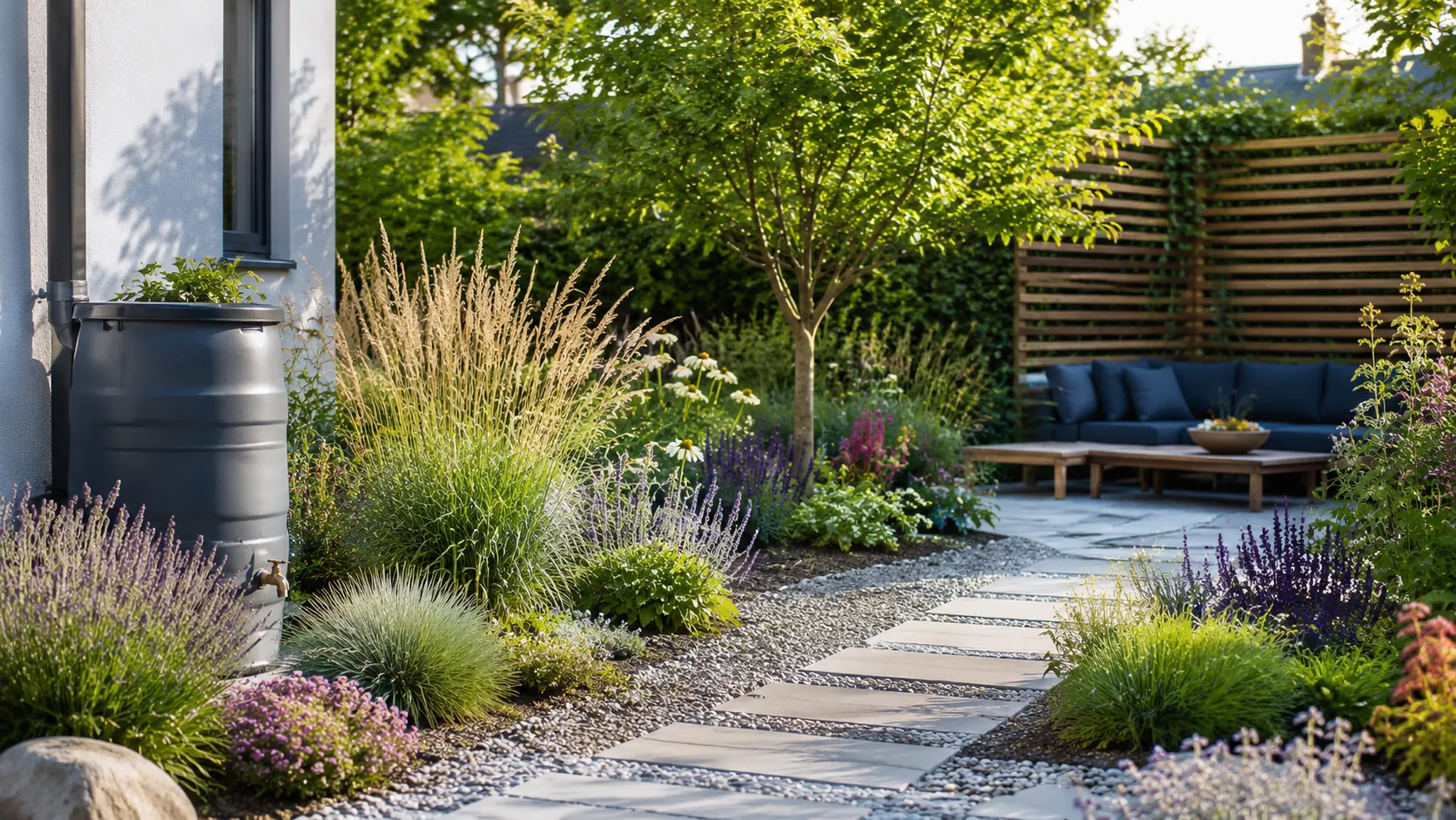 onderhoudsarme tuin