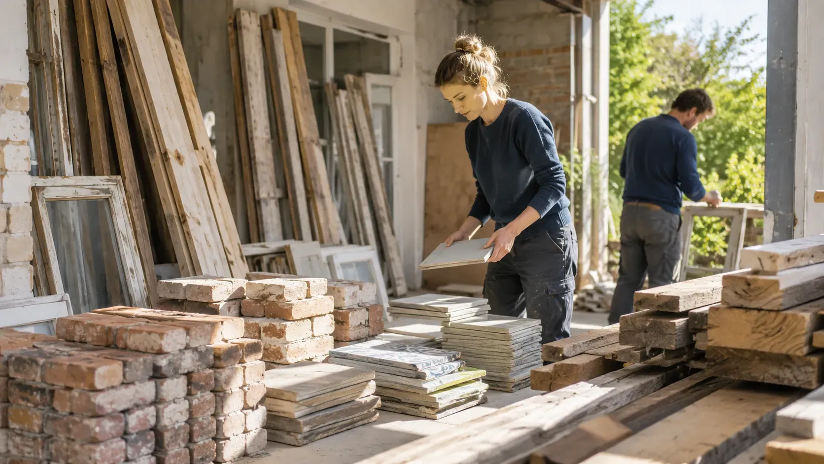 hergebruik bouwmaterialen