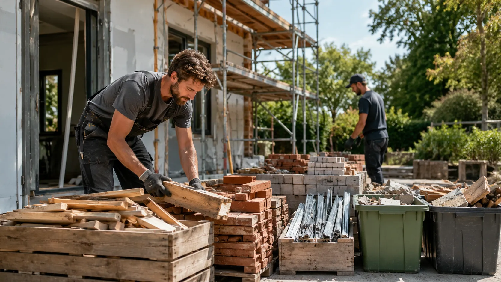 bouwafval verminderen