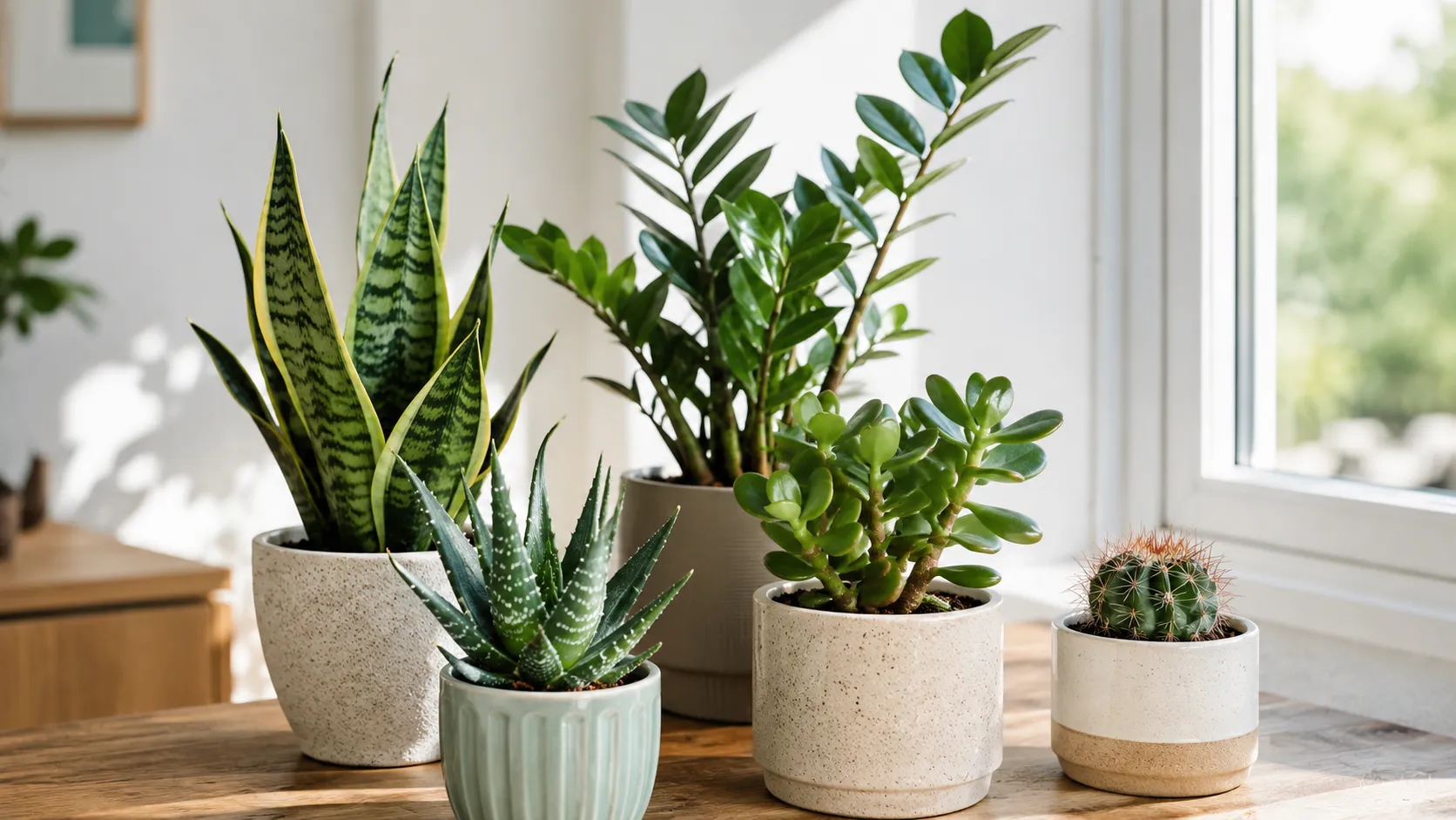 planten weinig water